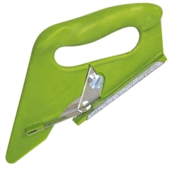 Резак для текстильных покрытий, зеленый
