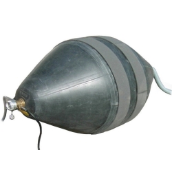 Маслобензостойкая пневматическая заглушка тип 1-600, с уплотнением, 250 - 600 мм