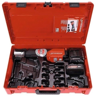 Аккумуляторный гидравлический пресс Rothenberger ROMAX 4000 без пресс-клещей, в кейсе