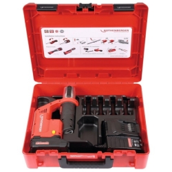 Аккумуляторный гидравлический пресс Rothenberger ROMAX COMPACT TWIN TURBO без пресс клещей, в кейсе