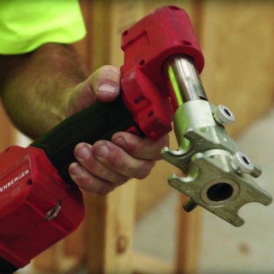 Аккумуляторный аксиальный пресс Rothenberger ROMAX AXIAL, ø 16-32 мм