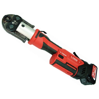 Аккумуляторный гидравлический пресс Voll V-PRESS, без пресс-клещей, в кейсе