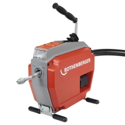 Аккумуляторная прочистная машина R 600 VarioClean Rothenberger, со спиралями и насадками