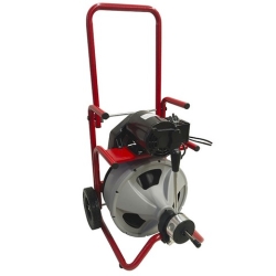 Прочистная машина барабанного типа V-Clean DRUM100 электро, со спиралью и насадками