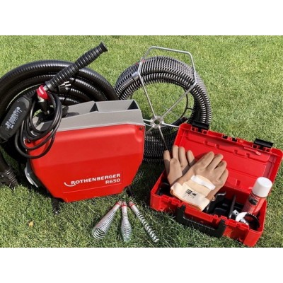 Прочистная машина R 650 Rothenberger, c набором Стандарт 22