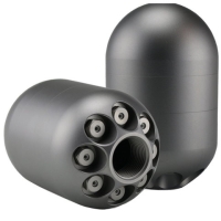 Каналопромывочная форсунка Flying 3D, L 155 мм, соединение 1"