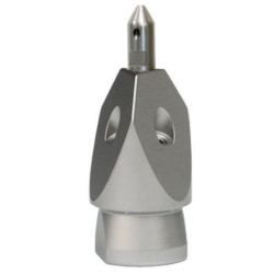 Каналопромывочная форсунка с буравчиком Quattro, L 60 мм, соединение 1/2"