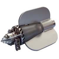 Роторно-фрезерная насадка RTF Turbo I, L 140 мм, соединение 1/2"