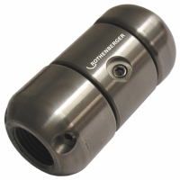 Роторная форсунка для чистки труб, 1/4", 130 бар, 45°