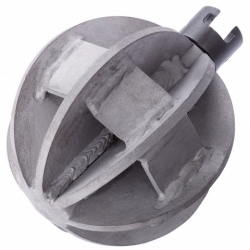 Шарообразная восьмигранная фреза ø 115 мм Rothenberger, муфта ø 22 мм