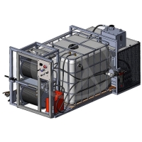 Прочистная  гидродинамическая установка RoJet, 90 л/мин, 150 бар