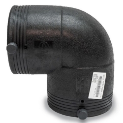 Отвод электросварной Olfuse 90° ПЭ100 SDR 11, ø 400 мм