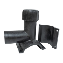 Седелка электросварная с фрезой Olfuse ПЭ100 SDR 11, ø 160 x 50 мм