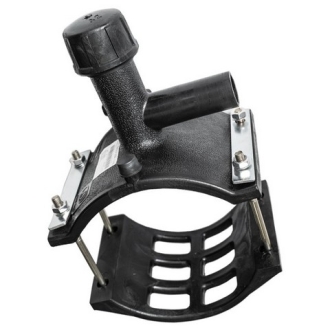 Седелка электросварная с фрезой Olfuse ПЭ100 SDR 11, ø 110 x 25 мм