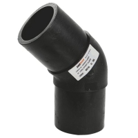 Отвод литой 45° ПЭ100 SDR 17, ø 63 мм