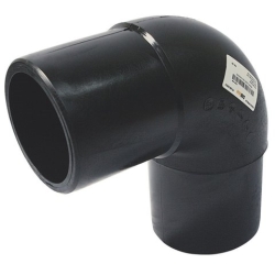 Отвод литой 90° ПЭ100 SDR 17, ø 75 мм