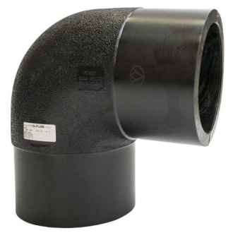 Отвод литой Olfuse 90° ПЭ100 SDR 11, ø 75 мм