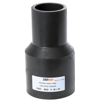 Переход литой короткий ПЭ100 SDR 17, ø 355 x 315 мм