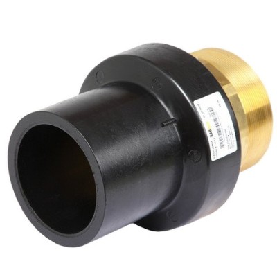 Переход ПЭ/ЛАТУНЬ ПЭ100 SDR 11, наружная резьба, ø 50 x 1.1/2"