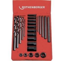 Набор HSS для вывинчивания сломанных болтов с резьбой М5 - М12 Rothenberger, 21 предмет