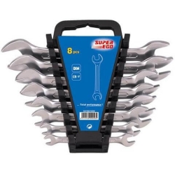 Набор двухсторонних рожковых гаечных ключей Super-Ego, ø 6 - 22 мм, 8 шт
