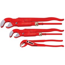 Набор газовых ключей 45° SUPER S (1", 1.1/2") и сантехнических клещей SP 10", 3 предмета