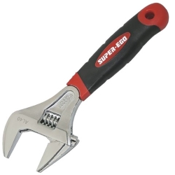 Разводной ключ с узкими губками Super-Ego, L 200 мм (8"), ø 40 мм