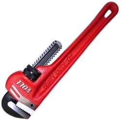 Разводной трубный ключ HEAVY DUTY Voll, L 12", ø 2"