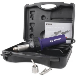 Комплект Weldy ENERGY HT1600 для сварки прутком, 230 В / 1,6 кВт, насадки насаживаются (ø 31,5)