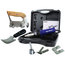 Строительный фен для сварки линолеума ENERGY HT1600, в комплекте с насадками