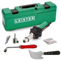 Комплект Leister TRIAC ST для укладки линолеума, 230 В / 1,6 кВт, насадки насаживаются (ø 31,5)