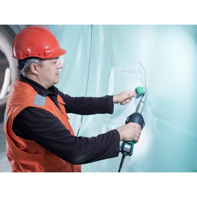 Строительный фен Leister TRIAC AT, 230 В / 1,6 кВт, насадки насаживаются (ø 31,5)