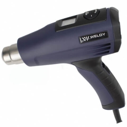 Строительный фен Weldy PLUS-S, 230 В / 2 кВт, насадки насаживаются (ø 35,5)
