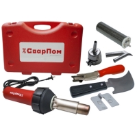 Комплект СП11 для сварки линолеума, 230 В / 1,6 кВт, насадки насаживаются (ø 31,5)