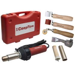 Комплект СП11 для сварки кровли, 230 В / 1,6 кВт, насадки насаживаются (ø 31,5)