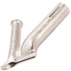 Насадка Leister (ø 8) для сварки прутком ø 3 мм, профиль D, узкая прорезь для воздуха