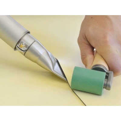 Щелевая насадка Leister для сварки внахлест (ø 31,5) 40 х 2 мм, наклон 15°
