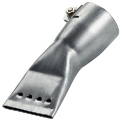 Щелевая насадка для сварки внахлест (ø 31,5) 40 х 2 мм, наклон 15°, с отверстиями