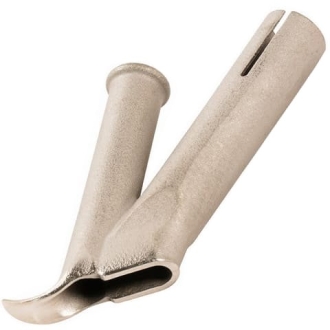 Насадка Leister (ø 8) для сварки прутком ø 5 мм, профиль D, загнутый носик