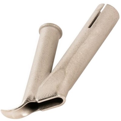 Насадка Leister (ø 8) для сварки прутком ø 5 мм, профиль D, загнутый носик