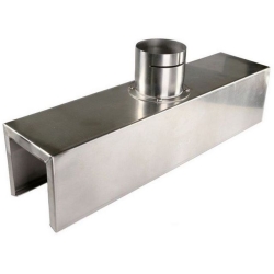 Рефлекторная тоннельная насадка Leister, (ø 62) 400 x 65 x 78 мм