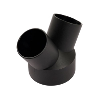 Переходник (ø 89) с двумя воздушными выходами по 60 мм