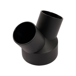 Переходник (ø 89) с двумя воздушными выходами по 60 мм