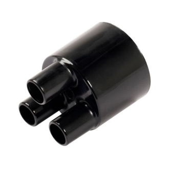 Переходник (ø 38) с тремя воздушными выходами по 14 мм