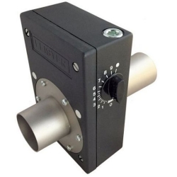 Ручной регулятор подачи воздуха с выключателем для ROBUST, с фланцем ø 38 / 40 мм