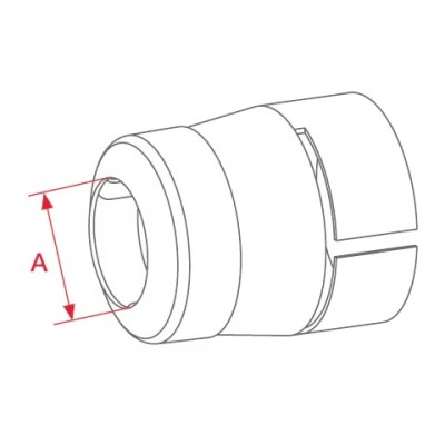 Круглая насадка Leister, (ø 92) ø 50 мм