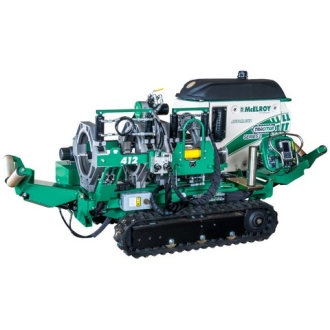 Гусеничная самоходная машина для стыковой сварки ПНД труб TracStar 412, ø 110 - 315 мм