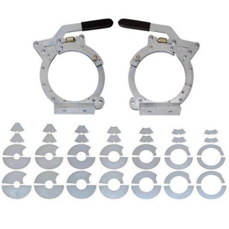 Комплект вкладышей с основными зажимами для ROWELD Р160 Saniline, ø 40 - 125 мм