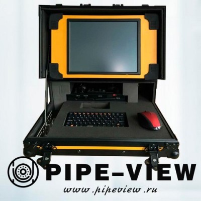 Роботизированная система телеинспекции Pipe–View для труб ø 100 - 2500 мм, L 150 / 200 м