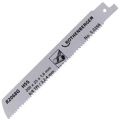 Пильное полотно 50266 (сталь) для сабельной пилы ROTIGER, HSS 200 x 25 x 1,6 мм